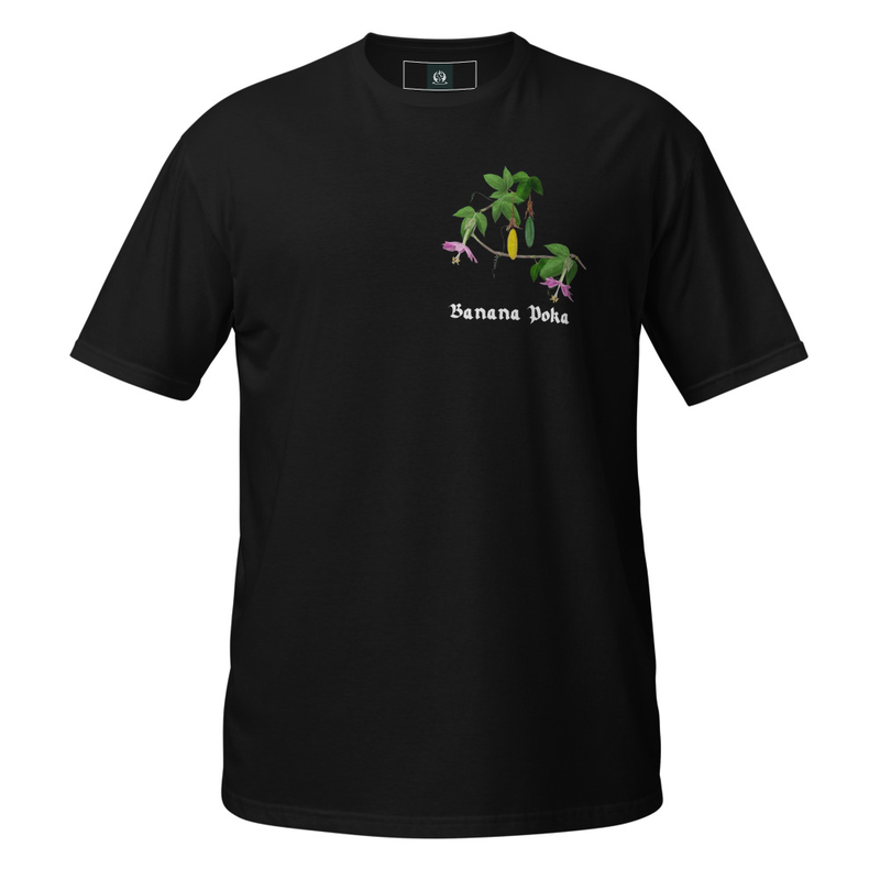 Banana Poka Tee in Black